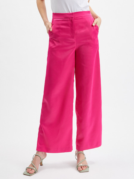 Orsay Pinke, weit geschnittene Damenhose ORSAY