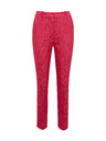 Orsay Rosa gemusterte Damen-Cropped-Hose ORSAY