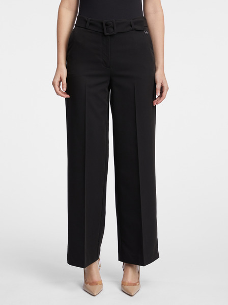 Orsay Schwarze Damen-Weitbeinhose ORSAY
