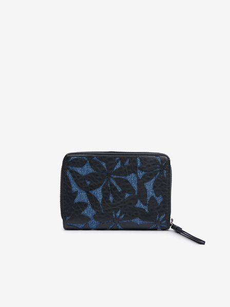 Desigual Blau Desigual Onyx Marisa Gemusterte Geldbörse für Frauen
