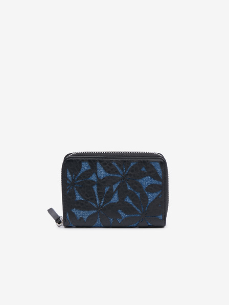 Desigual Blau Desigual Onyx Marisa Gemusterte Geldbörse für Frauen