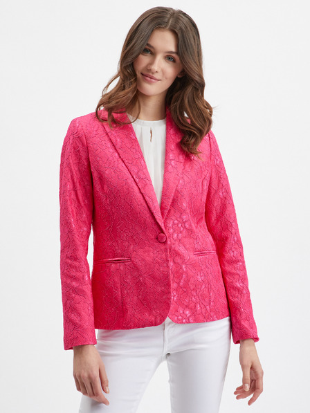 Orsay Rosa gemusterte Damenjacke ORSAY