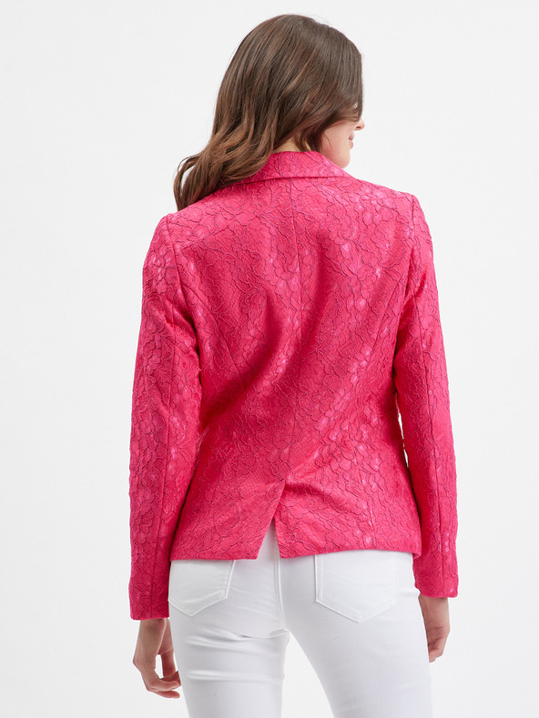 Orsay Rosa gemusterte Damenjacke ORSAY