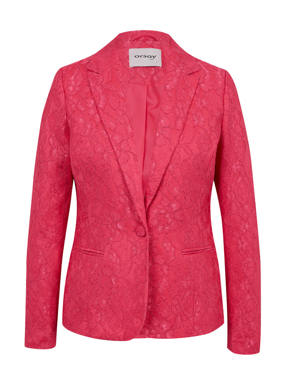 Orsay Rosa gemusterte Damenjacke ORSAY