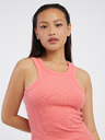 Noisy May Korallfarbenes Damen-Basic-Kleid Noisy Maya