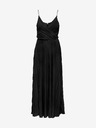 ONLY Schwarzes plissiertes Damen-Maxikleid ONLY Elema