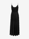 ONLY Schwarzes plissiertes Damen-Maxikleid ONLY Elema