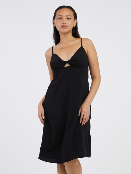 ONLY Schwarzes Damen ONLY Mette Kleid