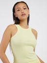 Noisy May Hellgelbes Damen-Basic-Tank-Top Noisy May