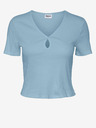 Noisy May Blaues Damen Basic-Shirt Noisy May Maya