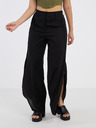 AWARE by VERO MODA Schwarze Damenhose aus Leinenmischung AWARE von VERO MODA Fia