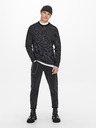 ONLY & SONS Dunkelblauer gerippter Pullover ONLY & SONS Niguel