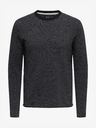 ONLY & SONS Dunkelblauer gerippter Pullover ONLY & SONS Niguel