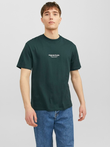 Jack & Jones Dunkelgrünes Herren Jack & Jones Vesterbo Hemd