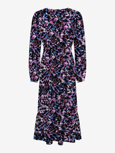 ONLY Blau-lila gemusterter Damen-Midi ONLY Nova