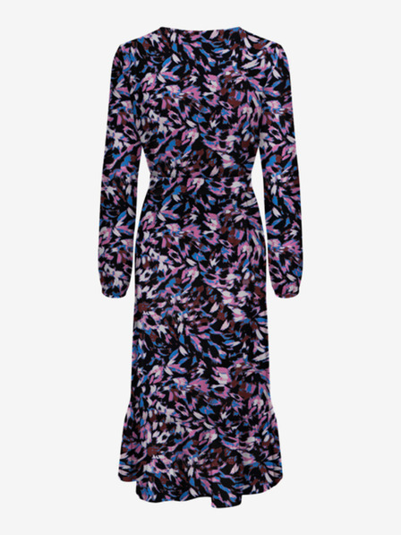 ONLY Blau-lila gemusterter Damen-Midi ONLY Nova