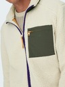 ONLY & SONS Cremefarbene Herren-Kunstpelzjacke ONLY & SONS Dallas