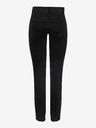 Pieces Schwarze Straight Fit Jeans für Damen Pieces Kesia