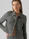 AWARE by VERO MODA Grau gemusterte Damenjacke AWARE von VERO MODA Gracelynn