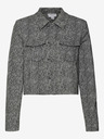 AWARE by VERO MODA Grau gemusterte Damenjacke AWARE von VERO MODA Gracelynn
