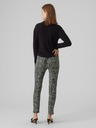 AWARE by VERO MODA Grau Gemusterte Damenhose AWARE by VERO MODA Gracelynn