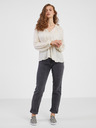 AWARE by VERO MODA Cremefarbene Bluse AWARE by VERO MODA Sunny