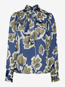 AWARE by VERO MODA Grün und blau geblümte Damenbluse AWARE by VERO MODA Grayce