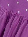 name it Lila gepunktetes Kleid für Mädchen name it Ofelia