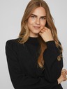 Vila Schwarzer Damen Pullover VILA Ril