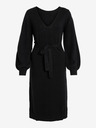 Vila Schwarzes Damen-Pulloverkleid VILA Ril