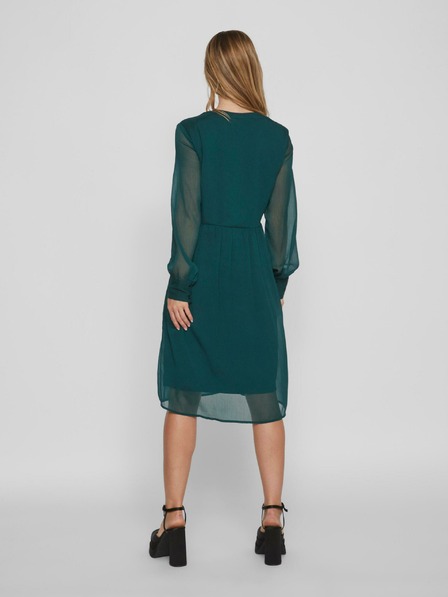 Vila Grünes Damen-Hemdkleid VILA Falia