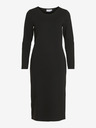 Vila Schwarzes Damen-Midikleid VILA Armerone