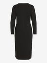 Vila Schwarzes Damen-Midikleid VILA Armerone