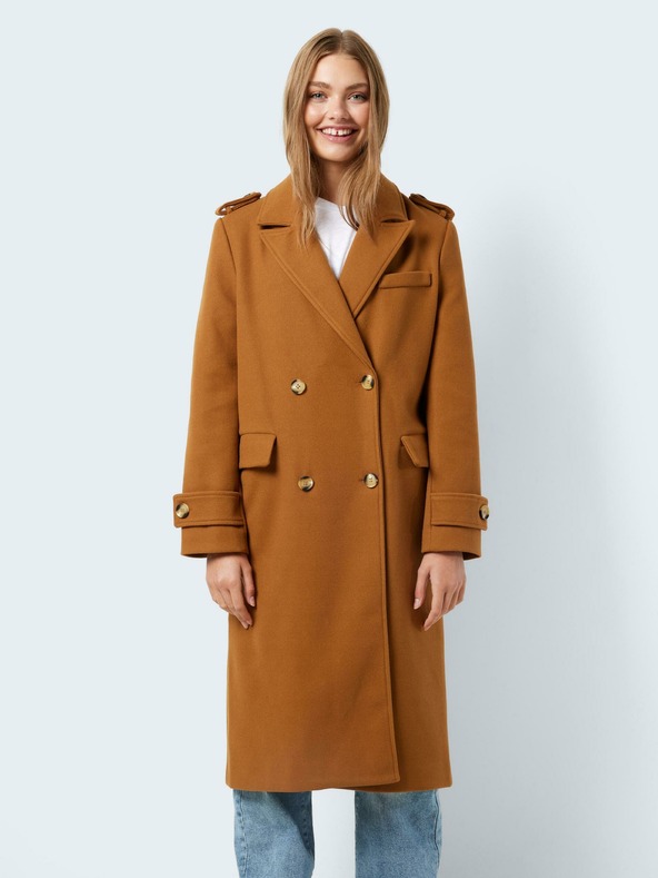 Noisy May Brauner Noisy May Violet Mantel für Damen