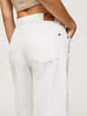 Pepe Jeans Weiße Damenjeans mit gerader Passform Pepe Jeans