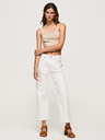 Pepe Jeans Weiße Damenjeans mit gerader Passform Pepe Jeans