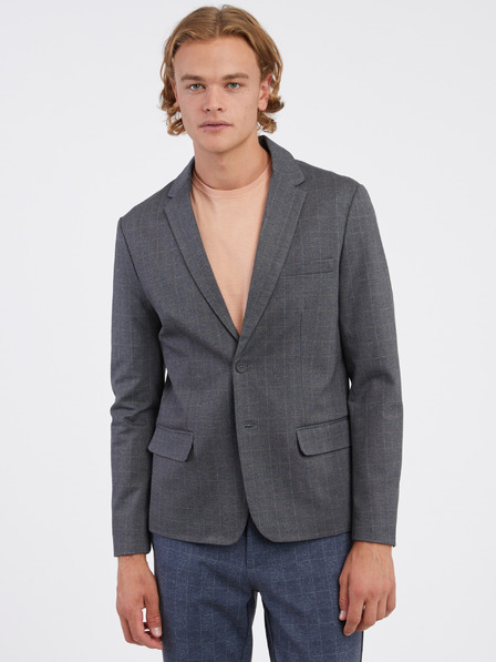 ONLY & SONS Dunkelgrau karierte Herrenjacke ONLY & SONS Mark
