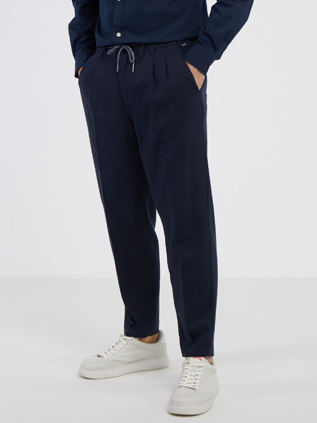 ONLY & SONS Dunkelblaue Herren-Leinenmischhose ONLY & SONS Leo