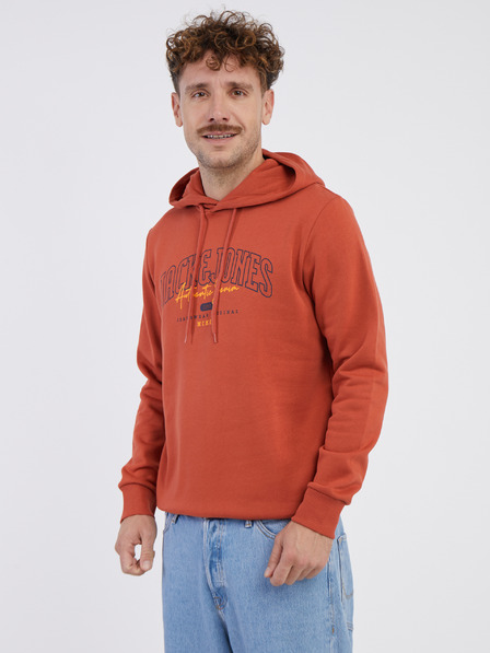 Jack & Jones Jack & Jones Larry Herren-Kapuzenjacke aus Ziegelstein
