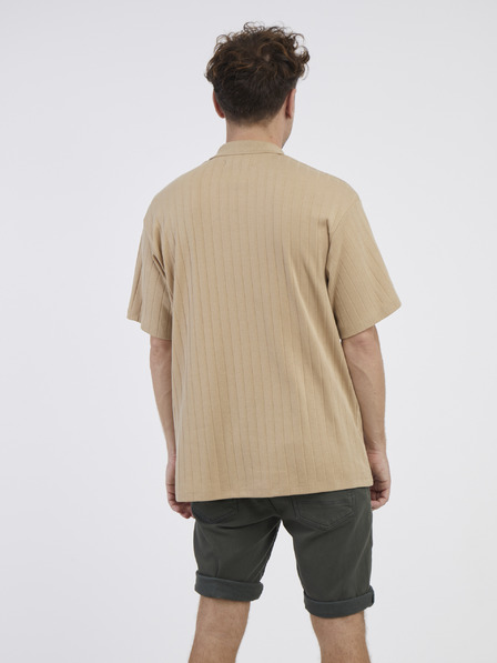Jack & Jones Beigefarbenes Herren-Polohemd Jack & Jones Connor