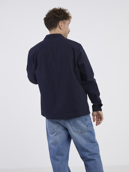 Jack & Jones Dunkelblaues Jack & Jones Ben Herren-Overshirt