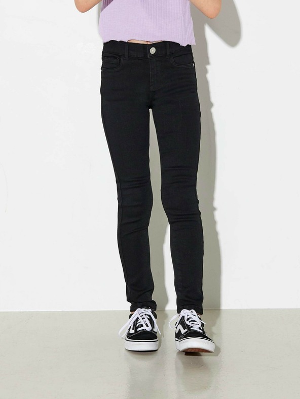 ONLY Schwarze Mädchen-Jeans ONLY Rain in Skinny Fit
