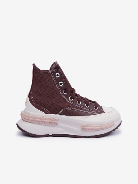 Converse Burgundy Frauen Plattform Knöchel Turnschuhe Converse Run Star Legacy CX Zukunft Archiv
