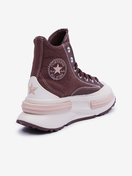 Converse Burgundy Frauen Plattform Knöchel Turnschuhe Converse Run Star Legacy CX Zukunft Archiv