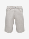 ONLY & SONS Cremefarbene Denim-Shorts für Herren ONLY & SONS Avi