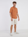 Jack & Jones Jack & Jones Caleb Herren T-Shirt mit Ziegelstein-Streifen