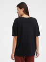 Noisy May Schwarzes Damen Kurzarm T-Shirt Noisy May Ida Kiss