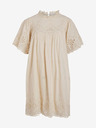 Vila Beigefarbenes VILA Tula Kleid für Damen