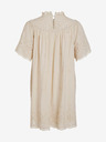 Vila Beigefarbenes VILA Tula Kleid für Damen