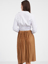 ONLY Weißes Damen-Shirt mit Korsett ONLY Agla
